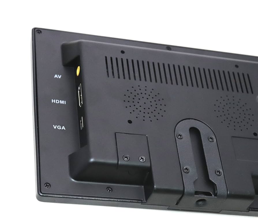 Amazon.co.jp: 7インチモニター、超薄 1024×600ディスプレイ、AV
